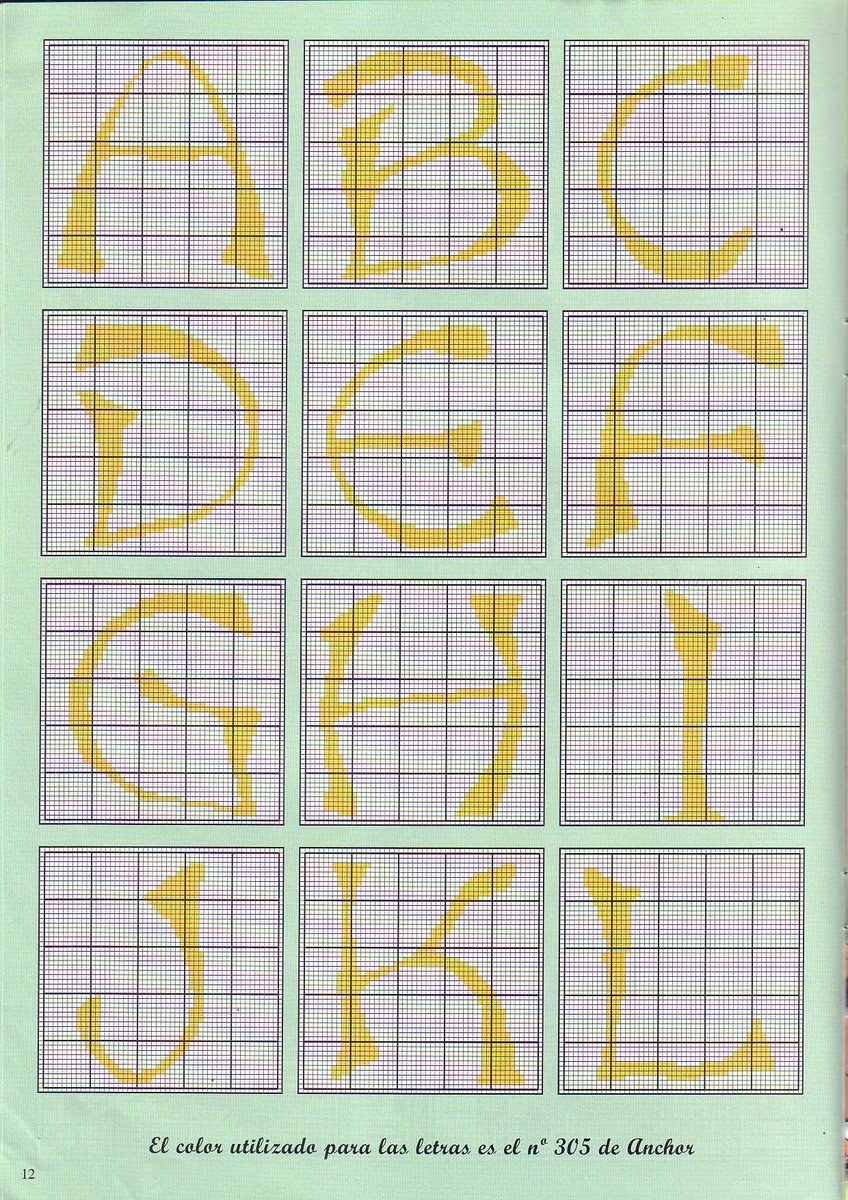 Alfabeto lettere gialle (1)
