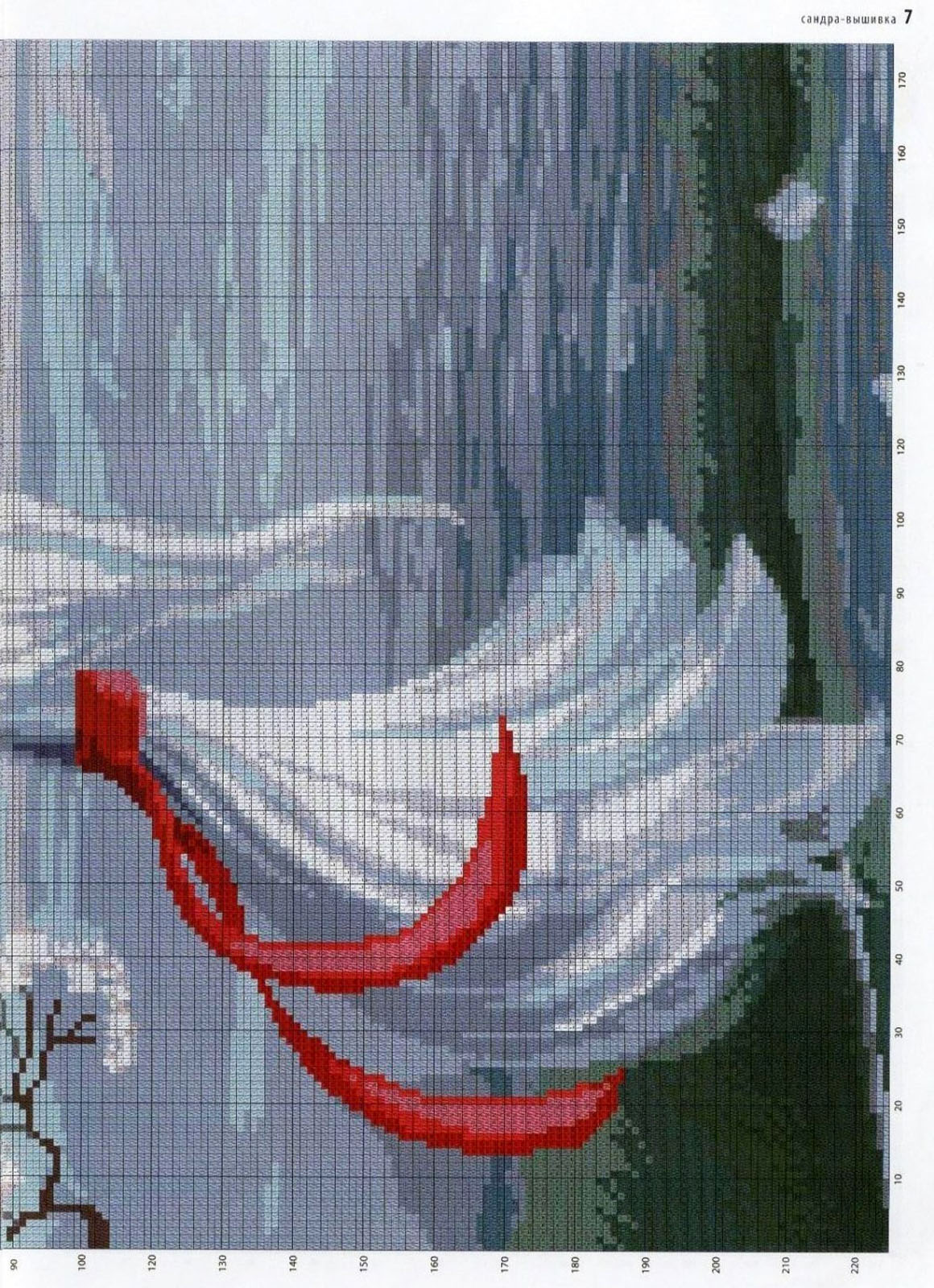 Colombe nel cielo schema punto croce gratis (2)