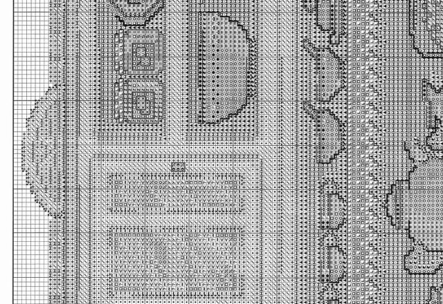 Credenza schema punto croce (2)