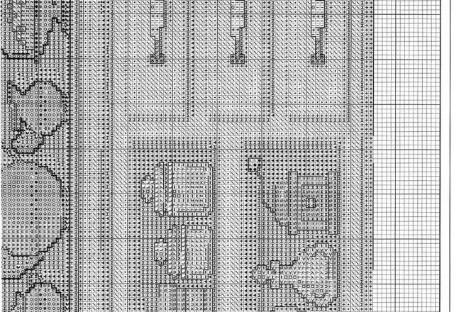 Credenza schema punto croce (3)