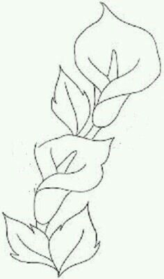 DISEGNO DA RICAMARE CALLE