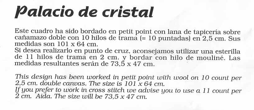 Il Palazzo di cristallo di Madrid schema punto croce (11)