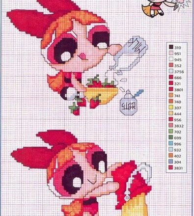 Lolly (Blossom) de le superchicche cartone animato