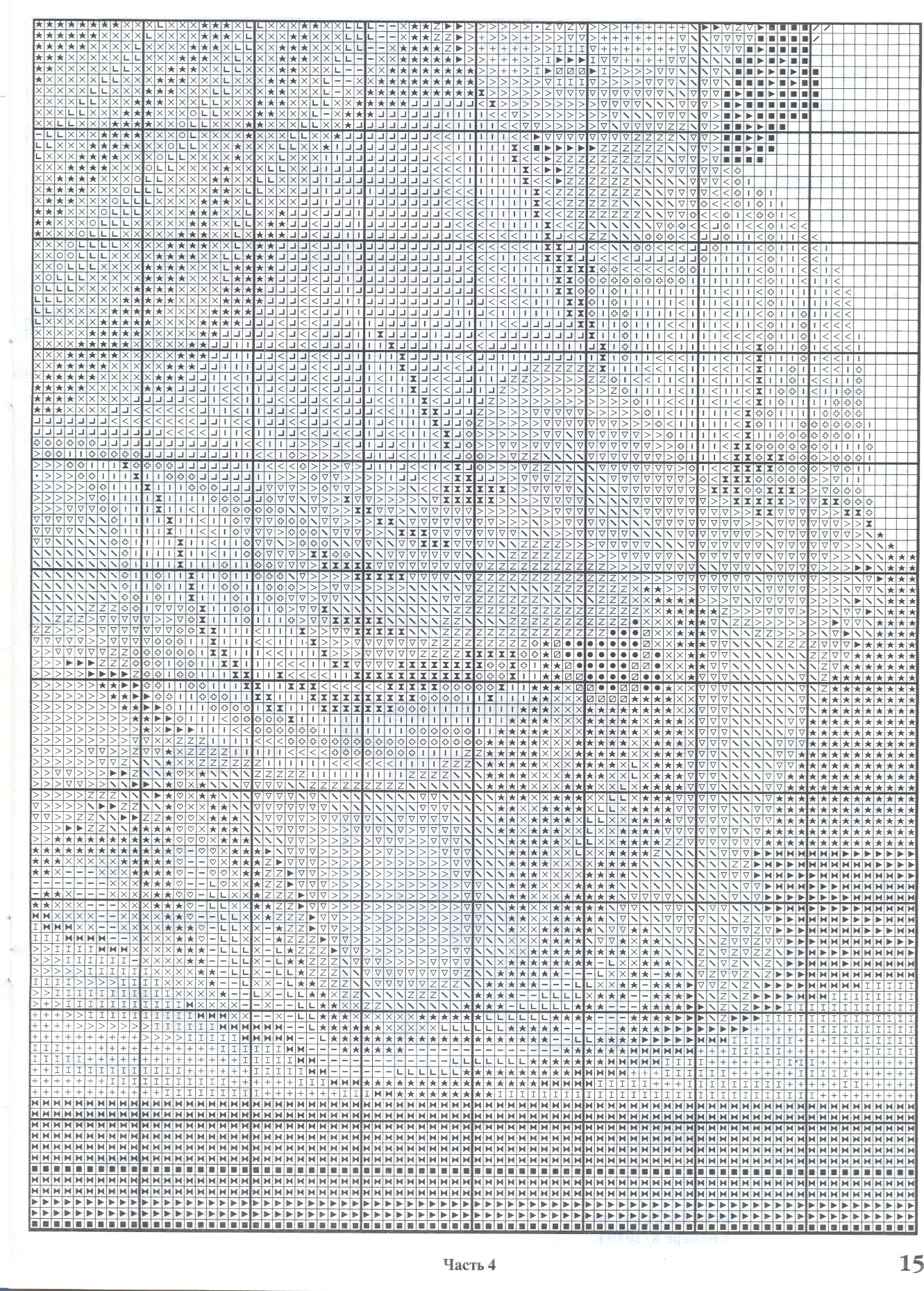 Madonna con gesù bambino schema punto croce 4