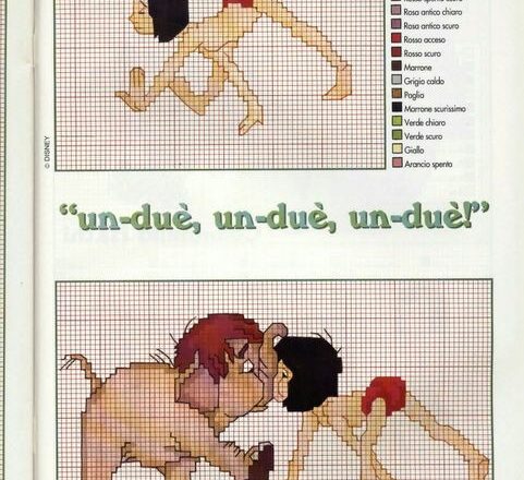 Mowgli de il libro della giungla