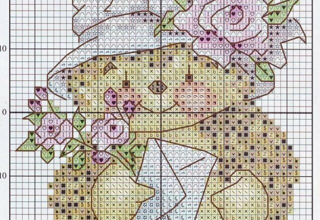 Orsetto femmina con lettera e rosellina sulla testa