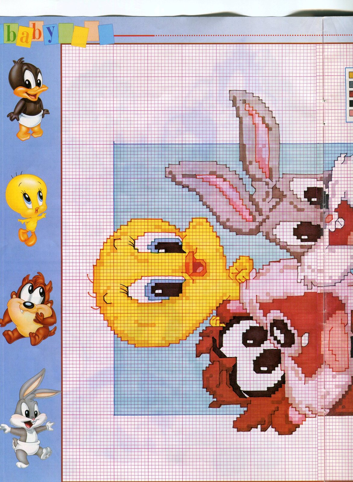Pannello coi baby looney tunes (1)