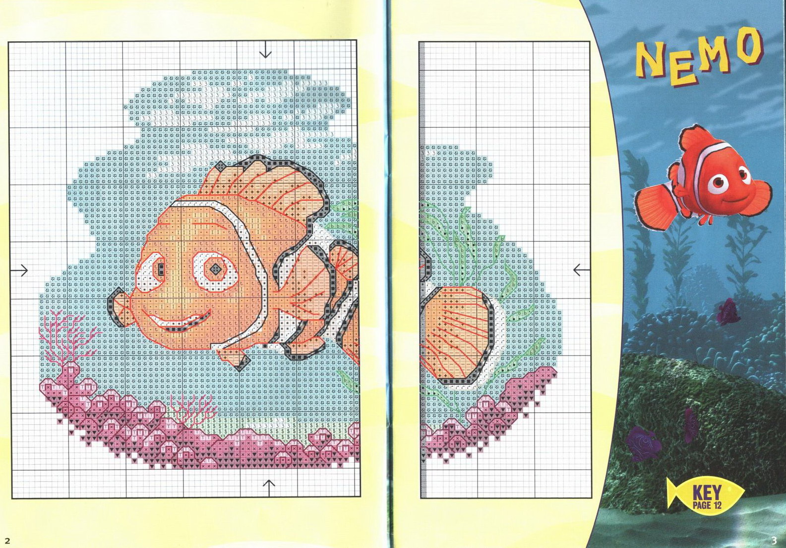 Punto croce Alla Ricerca di Nemo 9