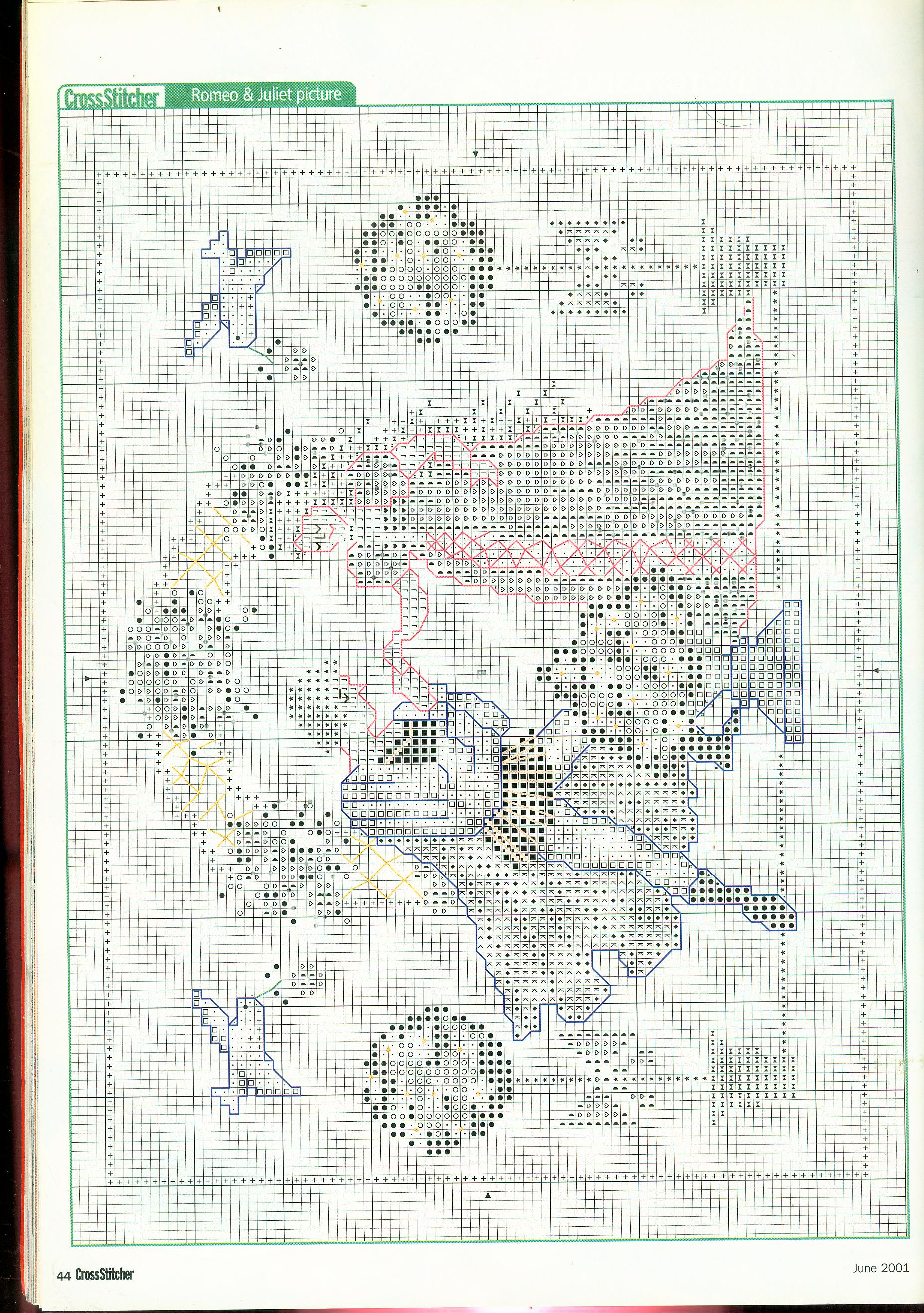 Romeo e Giulietta schema punto croce (3)