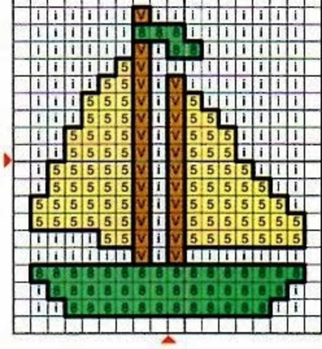 Schemi punto croce animali per bambini 4246