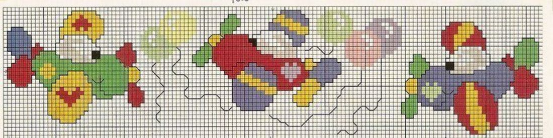 Schemi punto croce animali per bambini 4529
