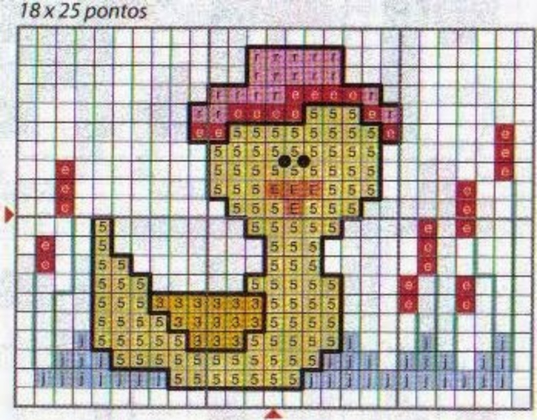 Schemi punto croce piccolissimi 8886