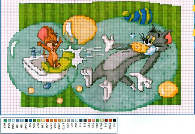 Tom and Jerry giocano con l’ acqua