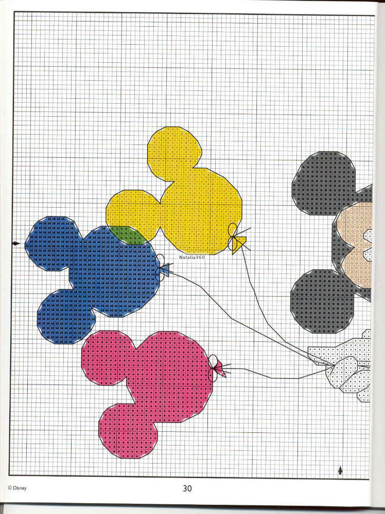 Topolino schemi punto croce (5)