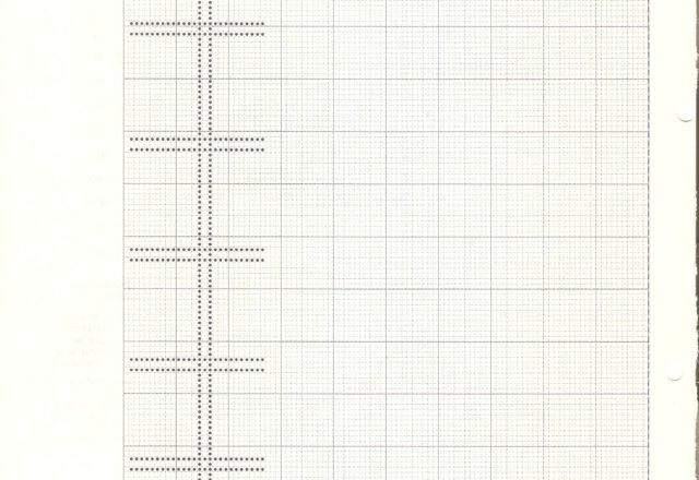 Tovaglietta con fiocchi schema punto croce (2)