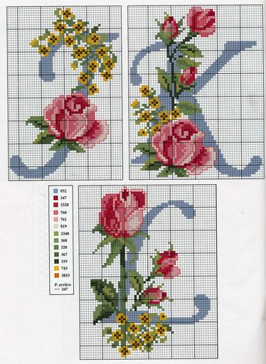 alfabeto rose fiorellini gialli (4)