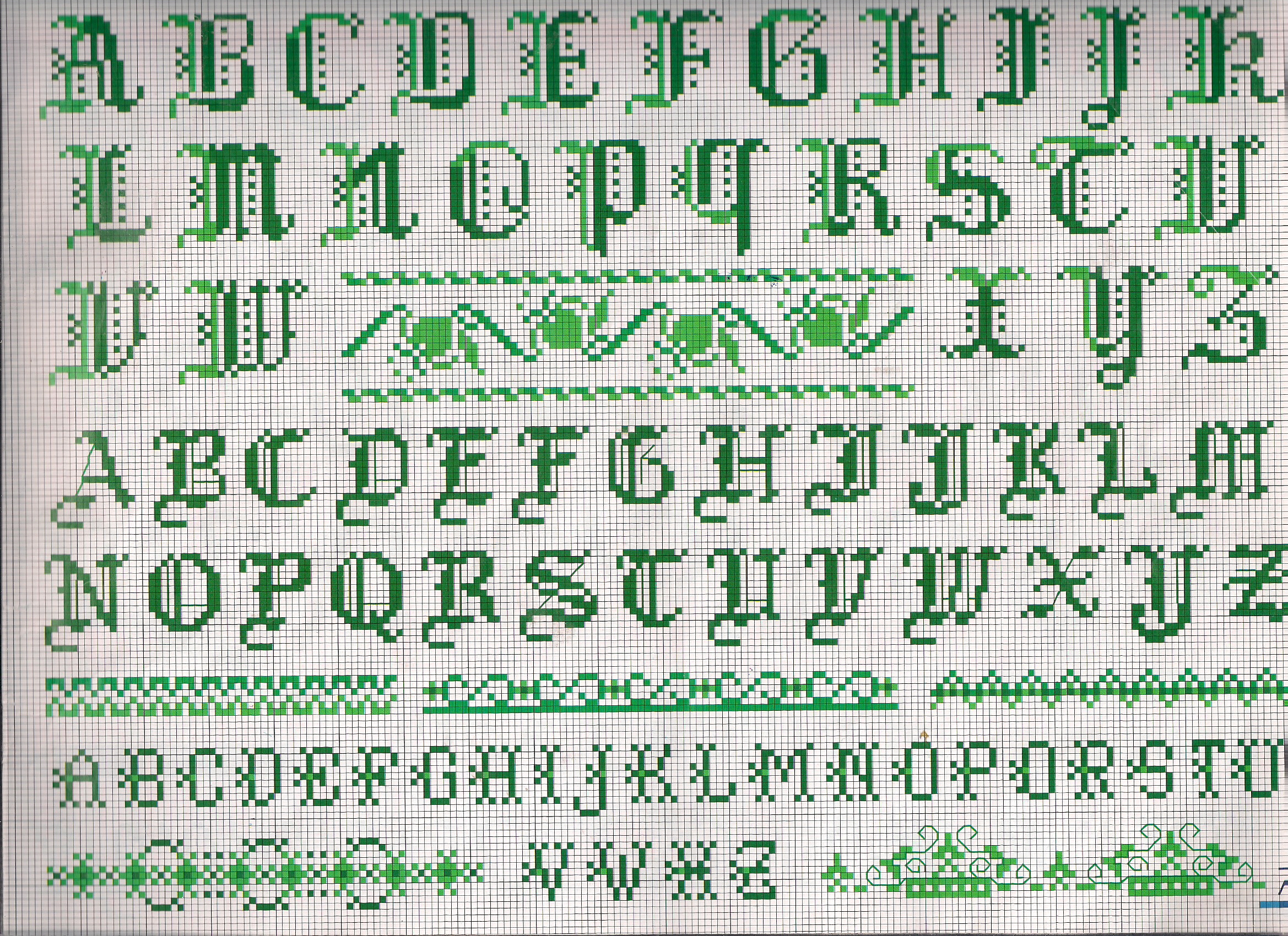 alfabeto stampatello greche