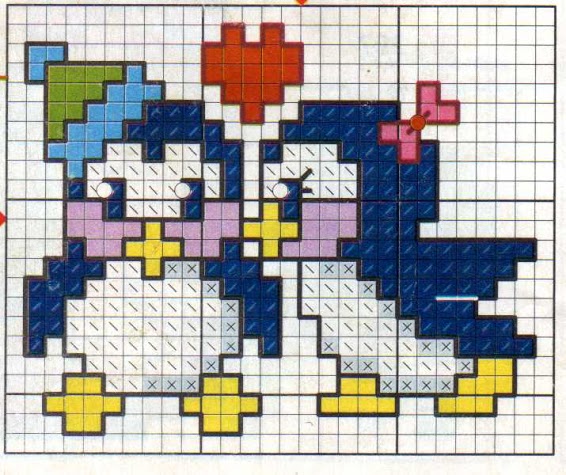 animali bambini piccoli pinguini
