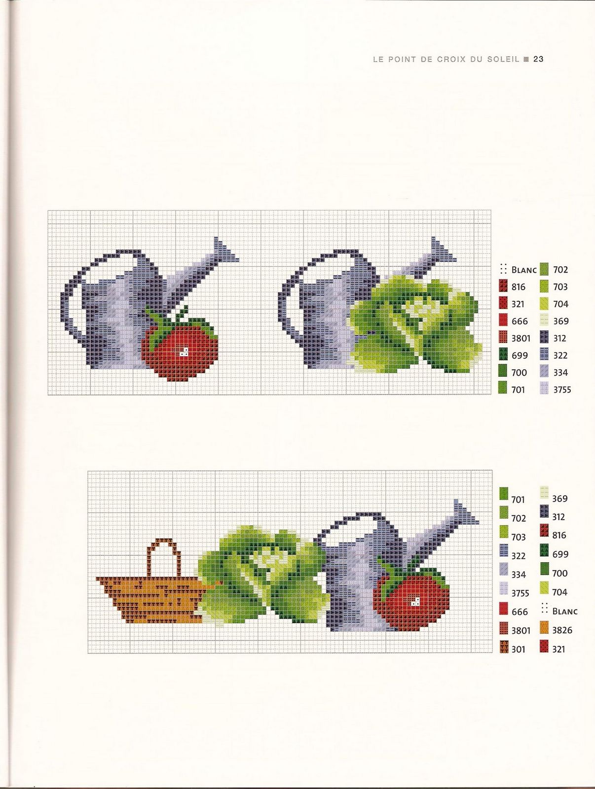 asciugapiatti punto croce frutta e verdura (3)