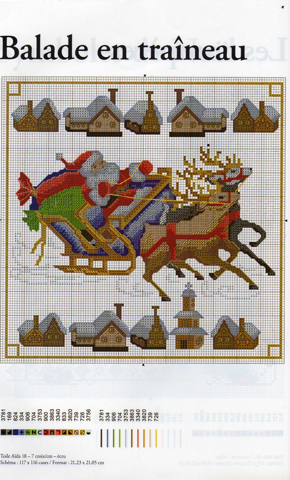 babbo natale sulla slitta