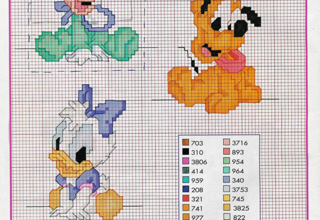 baby pippo paperina pluto