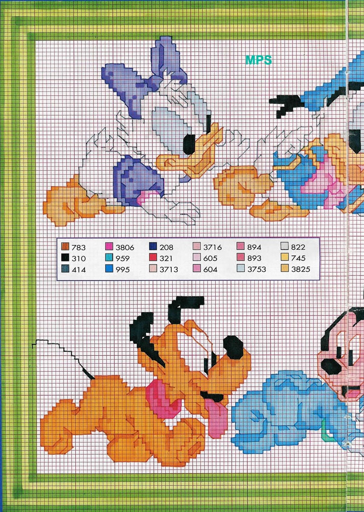 baby pluto paperina paperino topolino minnie 1