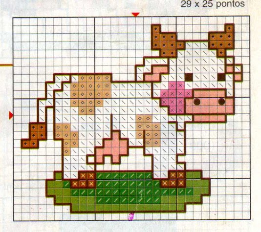 bambini animali mucca piccola