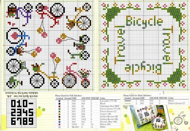 biscornu biciclette