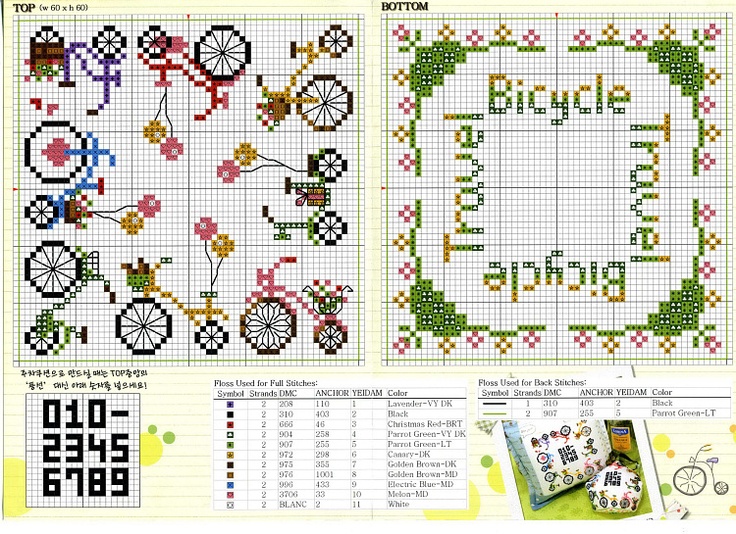 biscornu biciclette