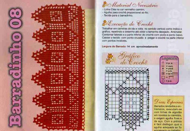 bordo filet a punte