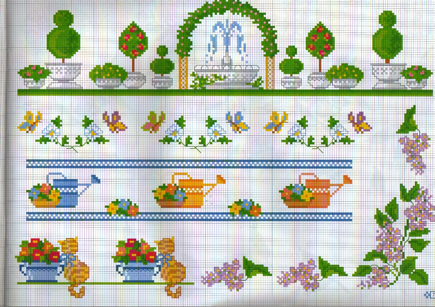 bordure giardino fontana