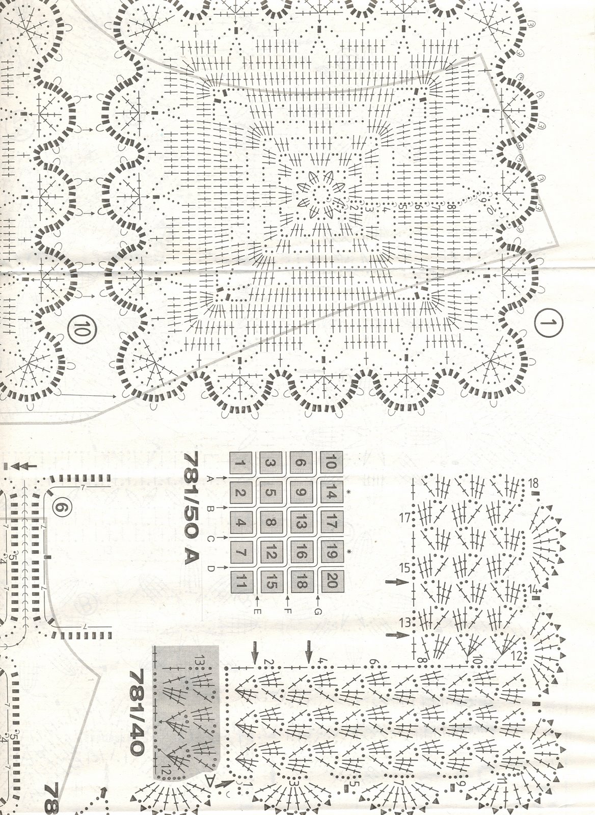 coperta matrimoniale uncinetto moduli (3)