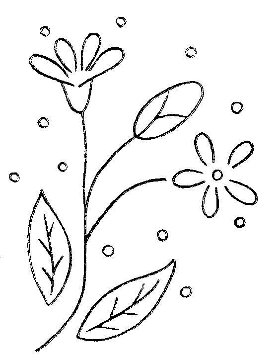 disegni da ricamare fiorellini (1)