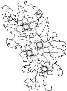 disegno da ricamare girasoli