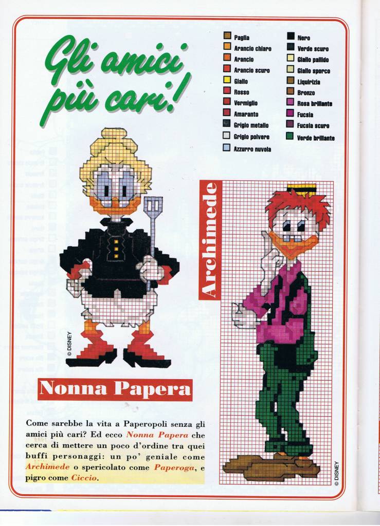 disney archimede nonna papera