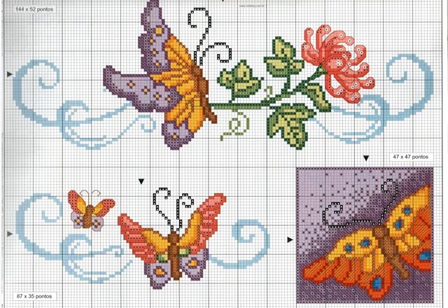 farfalla in volo