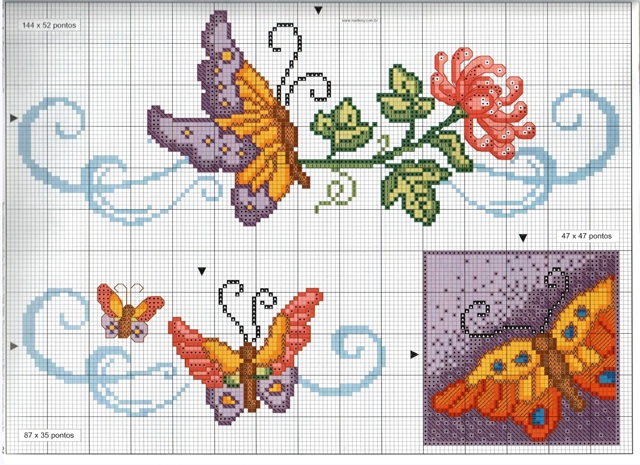 farfalla in volo