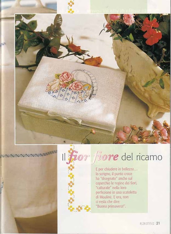 fiori scatola con rose (1)