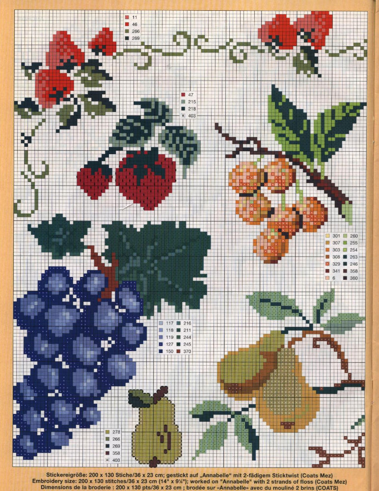 fragole uva e altri frutti