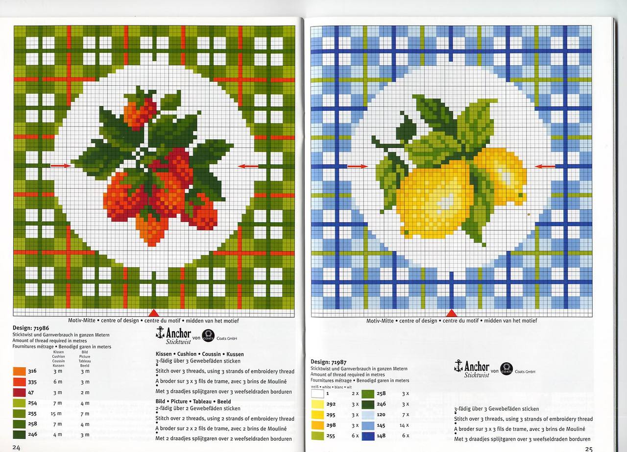 frutta fragole limoni