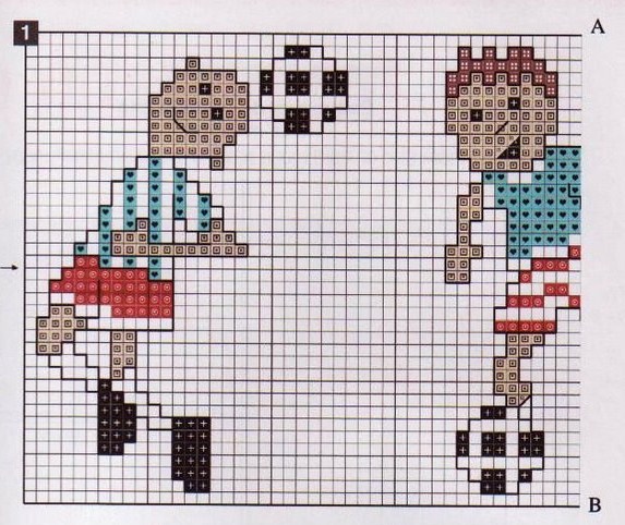 lenzuolo letino punto croce giocatori di calcio (2)