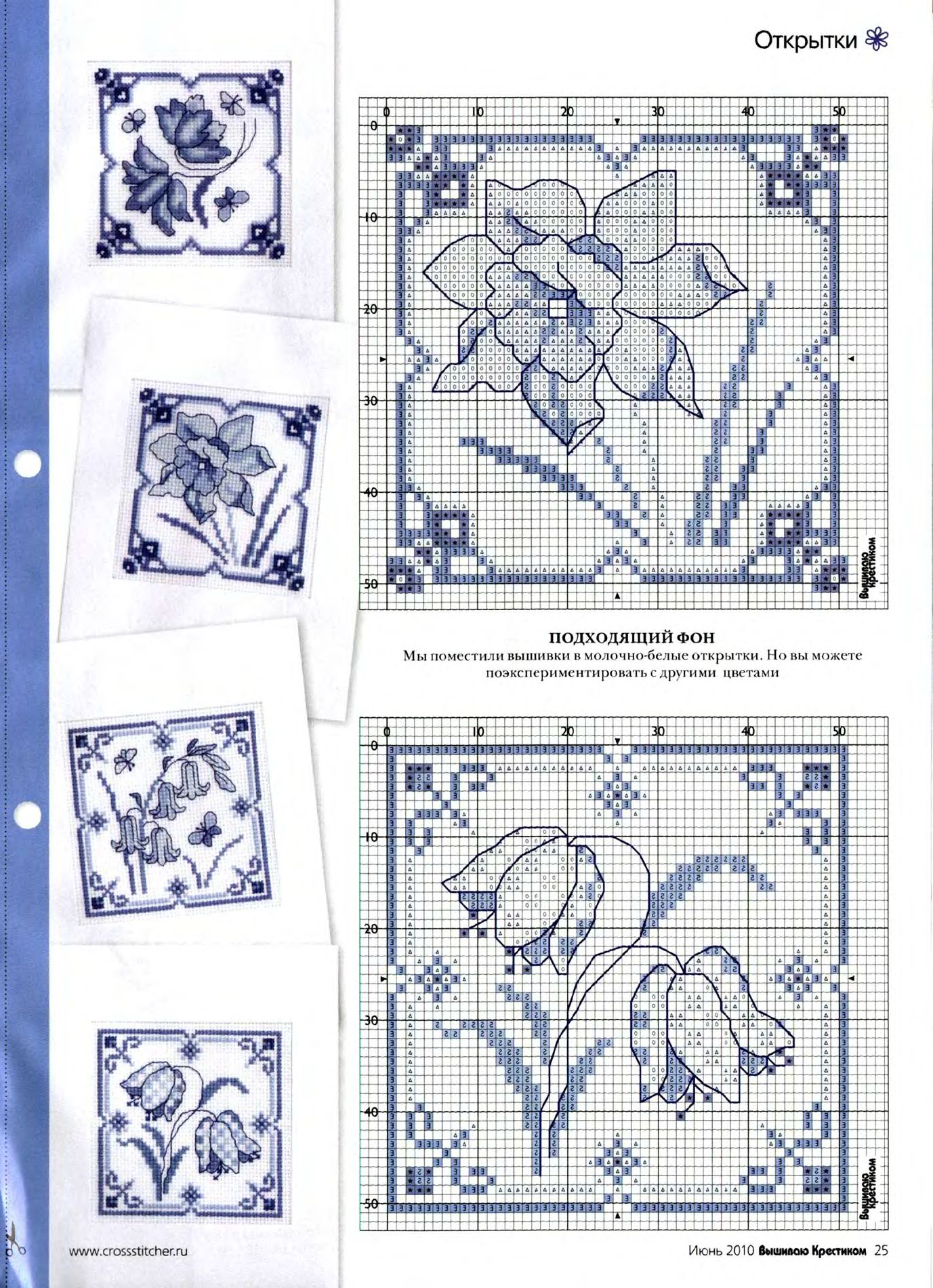 moduli con fiori narcisi e campanelle