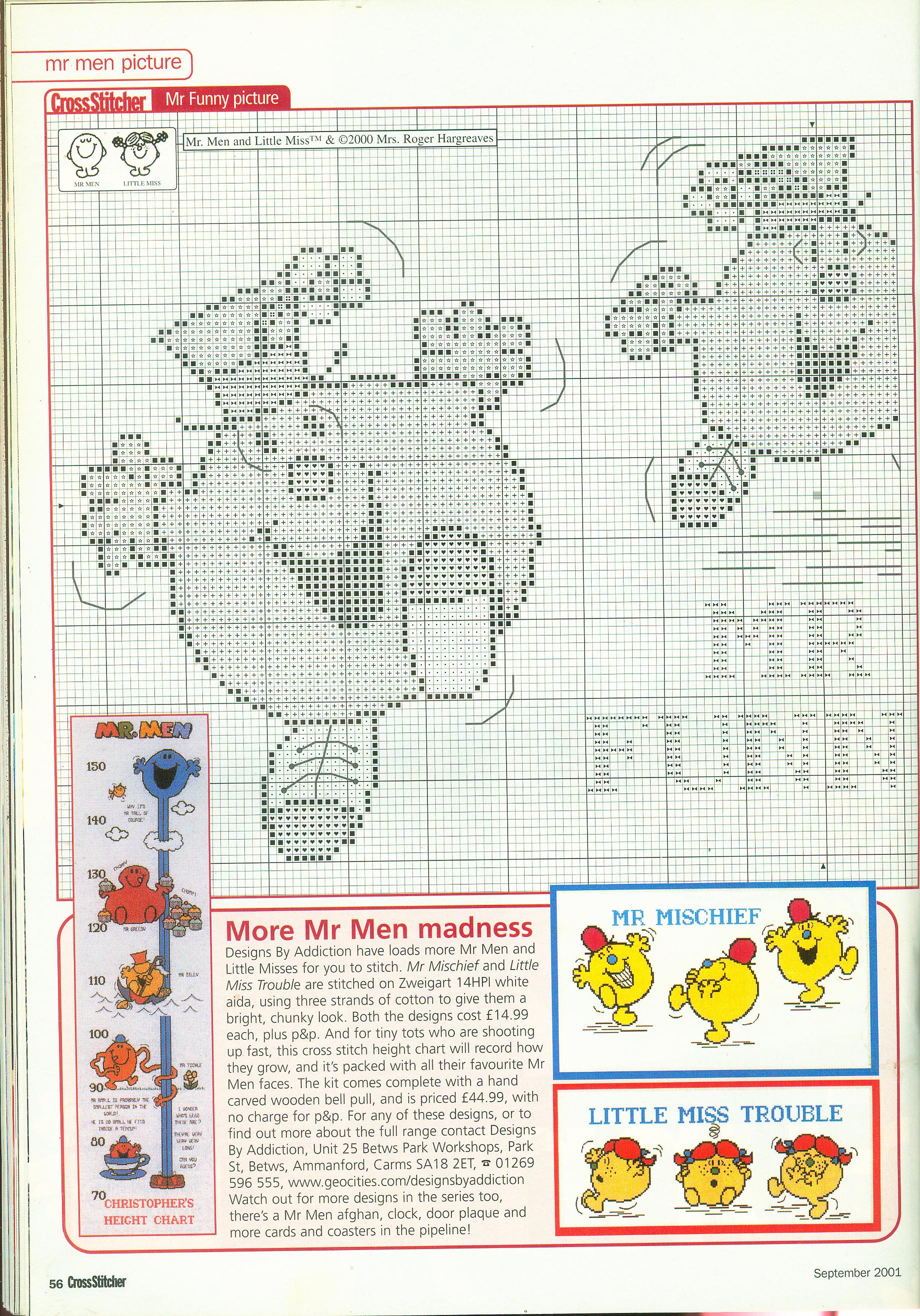 mr funny schema punto croce (2)