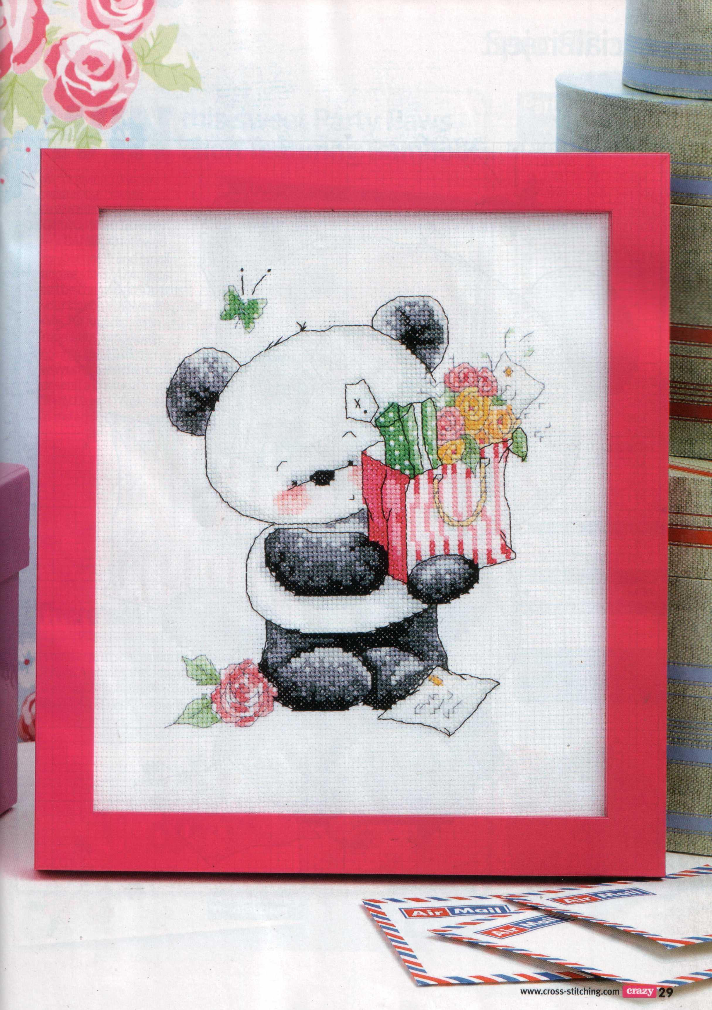panda dolce con sacchetto di doni (1)