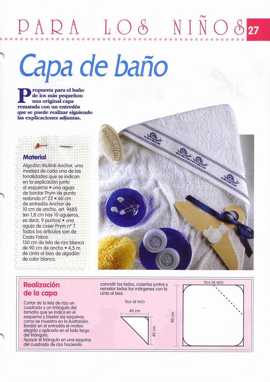 piccoli motivi punto croce per asciugamani bagno (1)