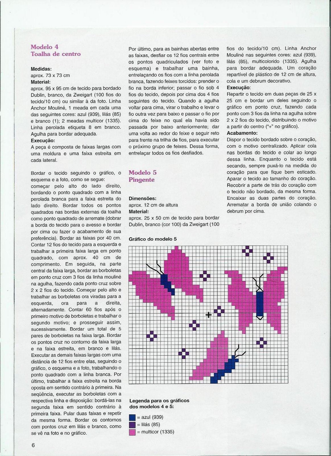 piccoli schemi di farfalle punto croce viola (1)