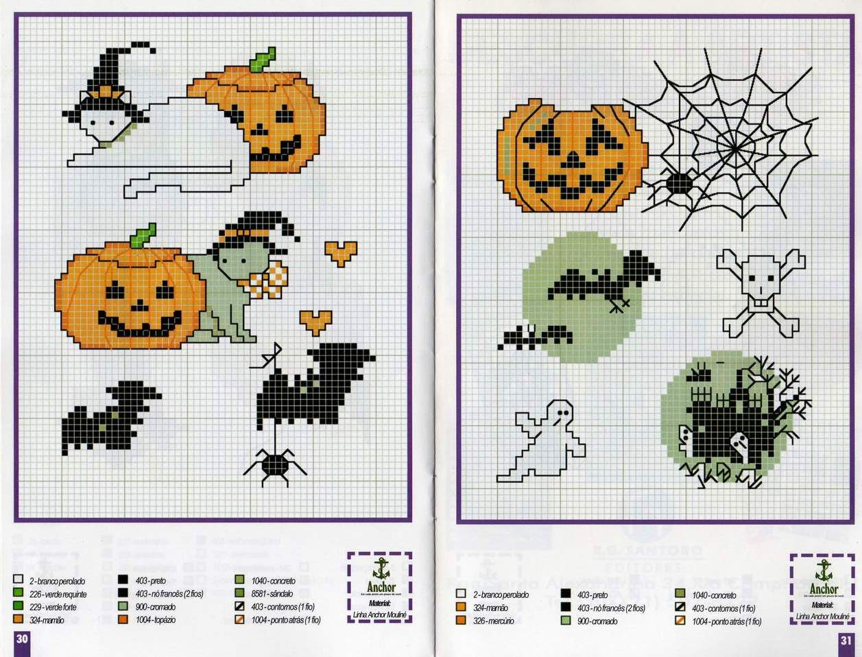 piccoli schemi per Halloween