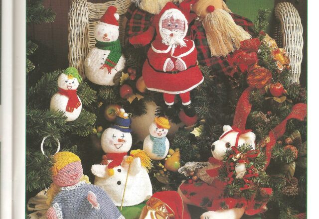 pupazzi e marionette natale uncinetto1