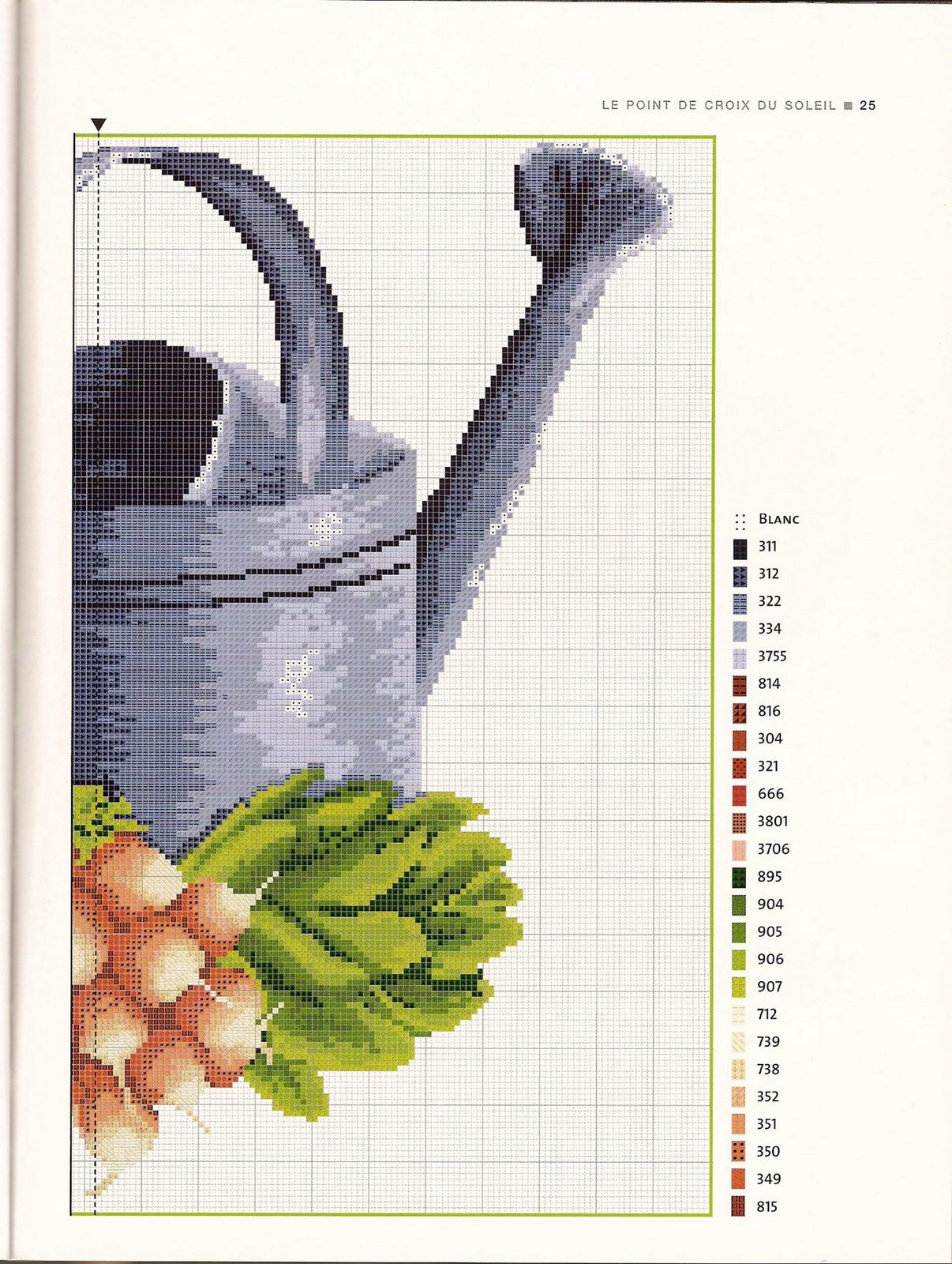 quadretto cucina annaffiatoio e verdure (2)