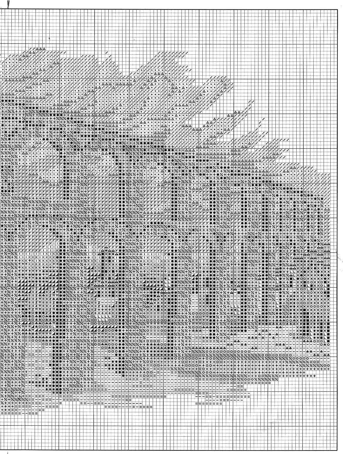 quadro punto croce di un antico acquedotto (3)